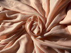 CRÊPE GEORGETTE SAUMONNÉ - My Little Coupon - tissu - coudre