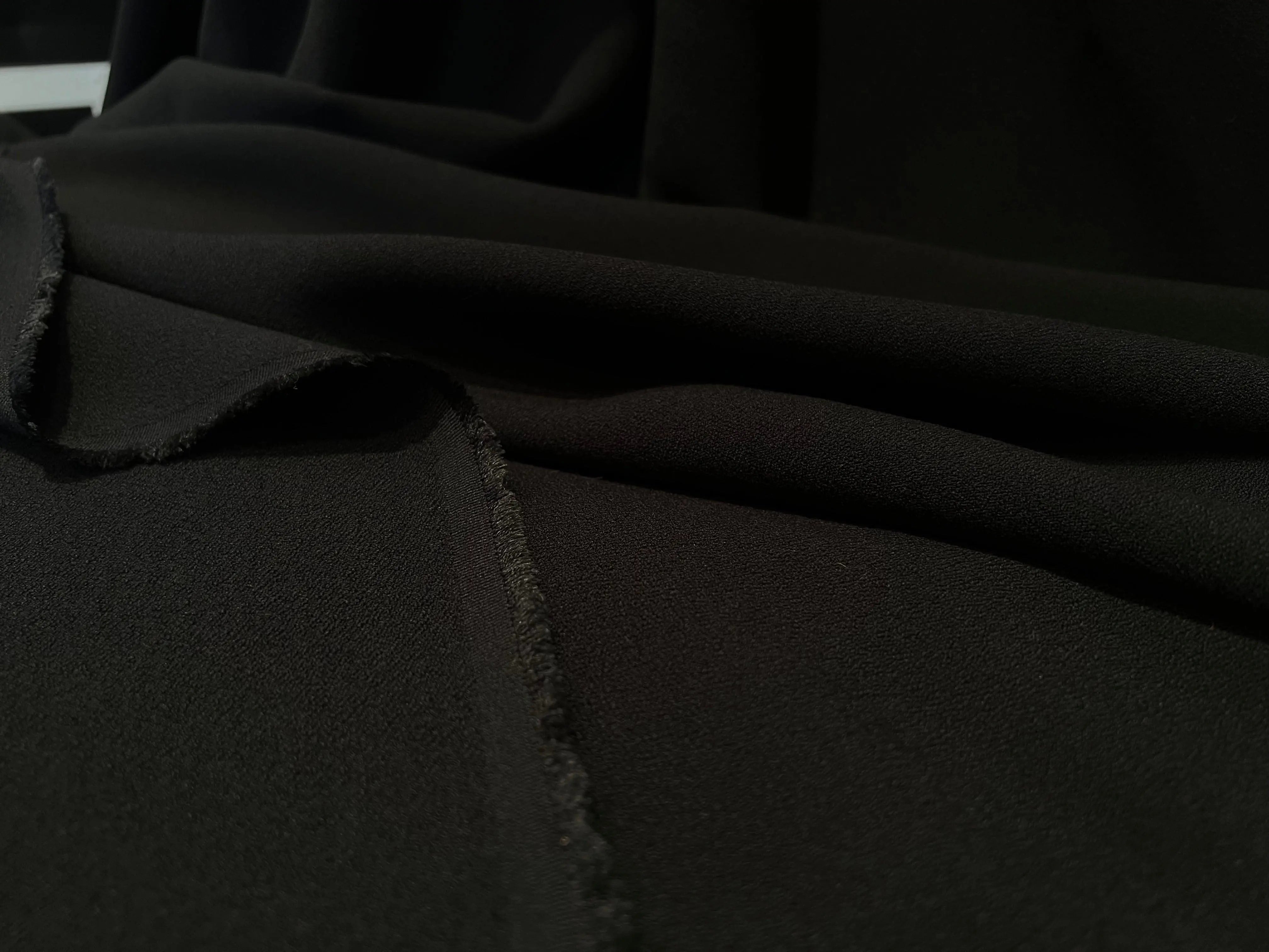CRÊPE NOIR EXTENSIBLE - My Little Coupon - tissu - coudre