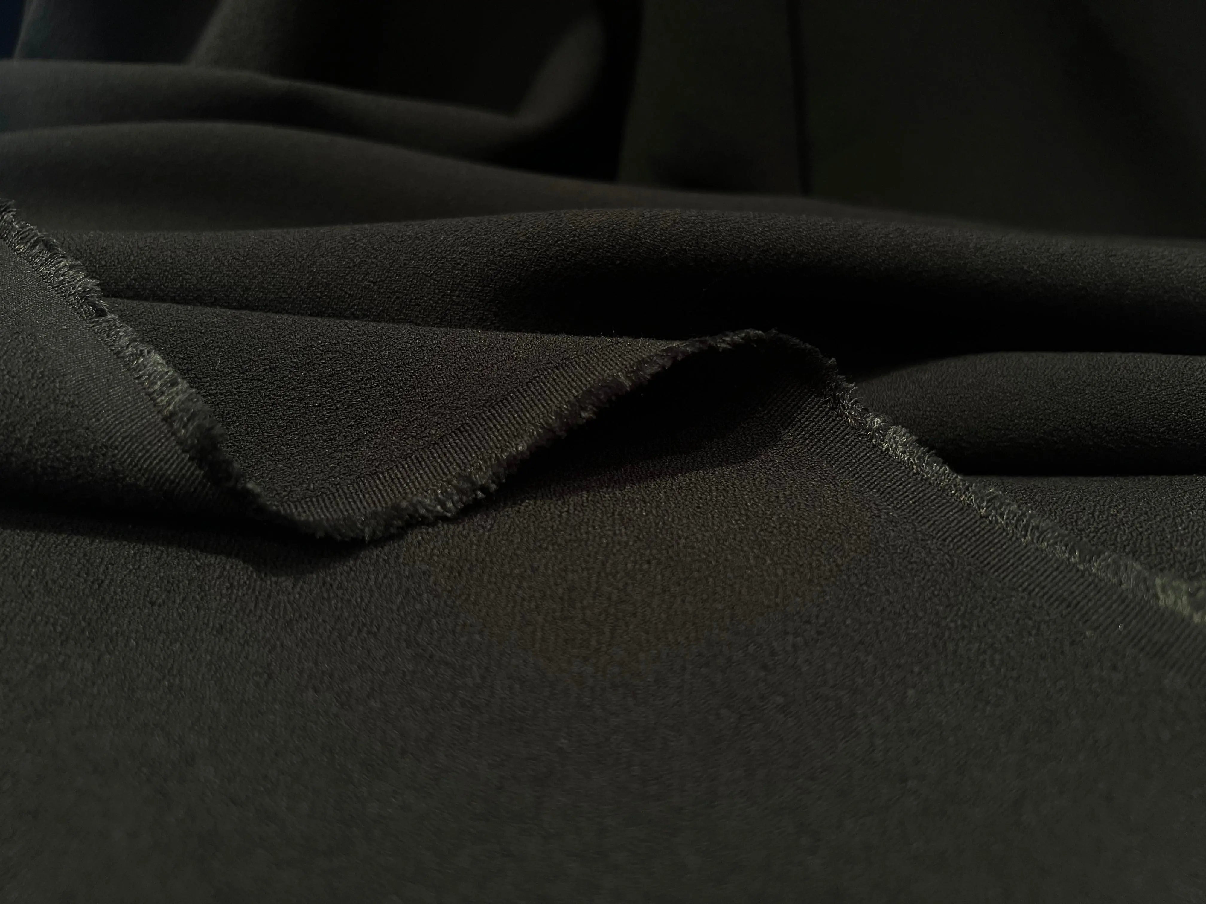 CRÊPE NOIR EXTENSIBLE - My Little Coupon - tissu - coudre