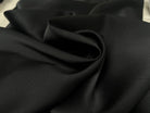 DOUBLE CRÊPE ENVERS SATIN NOIR - My Little Coupon - tissu - coudre