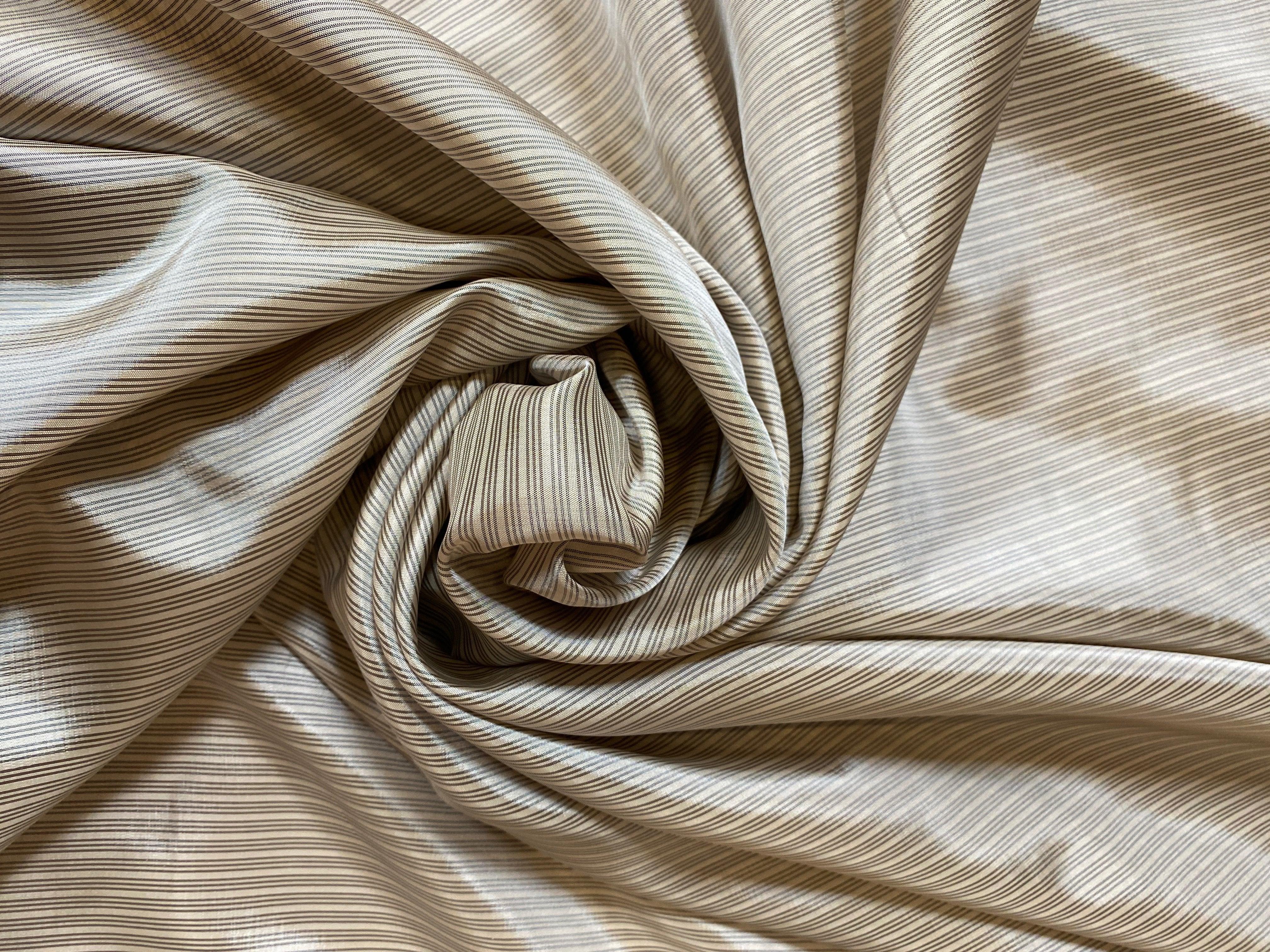 DOUBLURE FOND BEIGE IMPRIMÉ 3 STRIPES - My Little Coupon - tissu - coudre