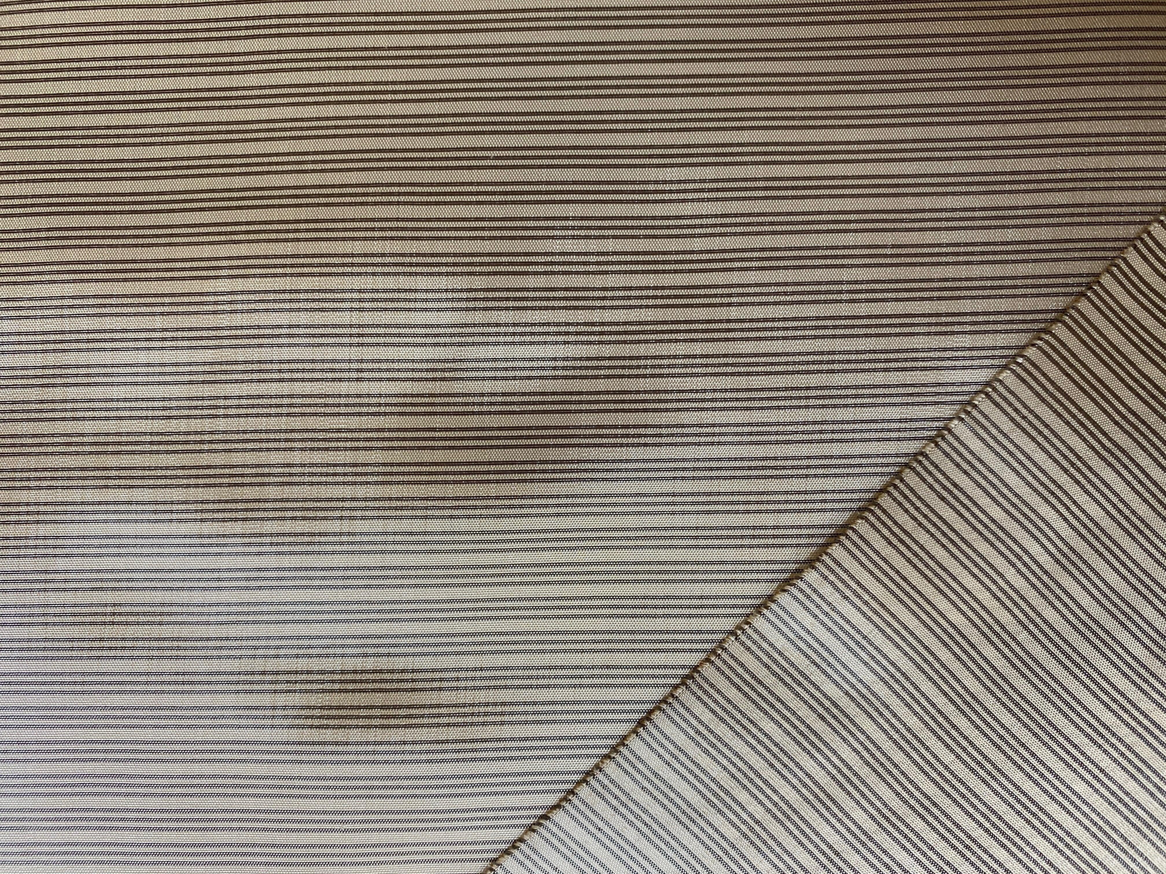 DOUBLURE FOND BEIGE IMPRIMÉ 3 STRIPES - My Little Coupon - tissu - coudre