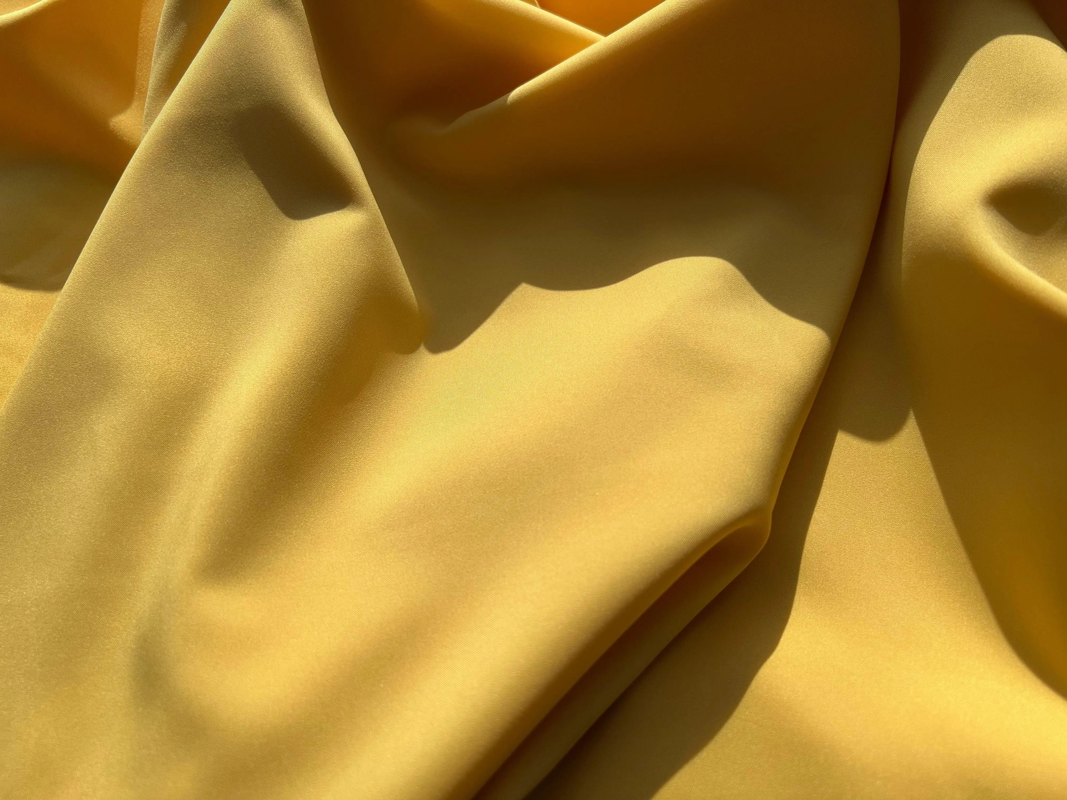 DOUBLURE PONGÉ JAUNE PAILLE - My Little Coupon - tissu - coudre