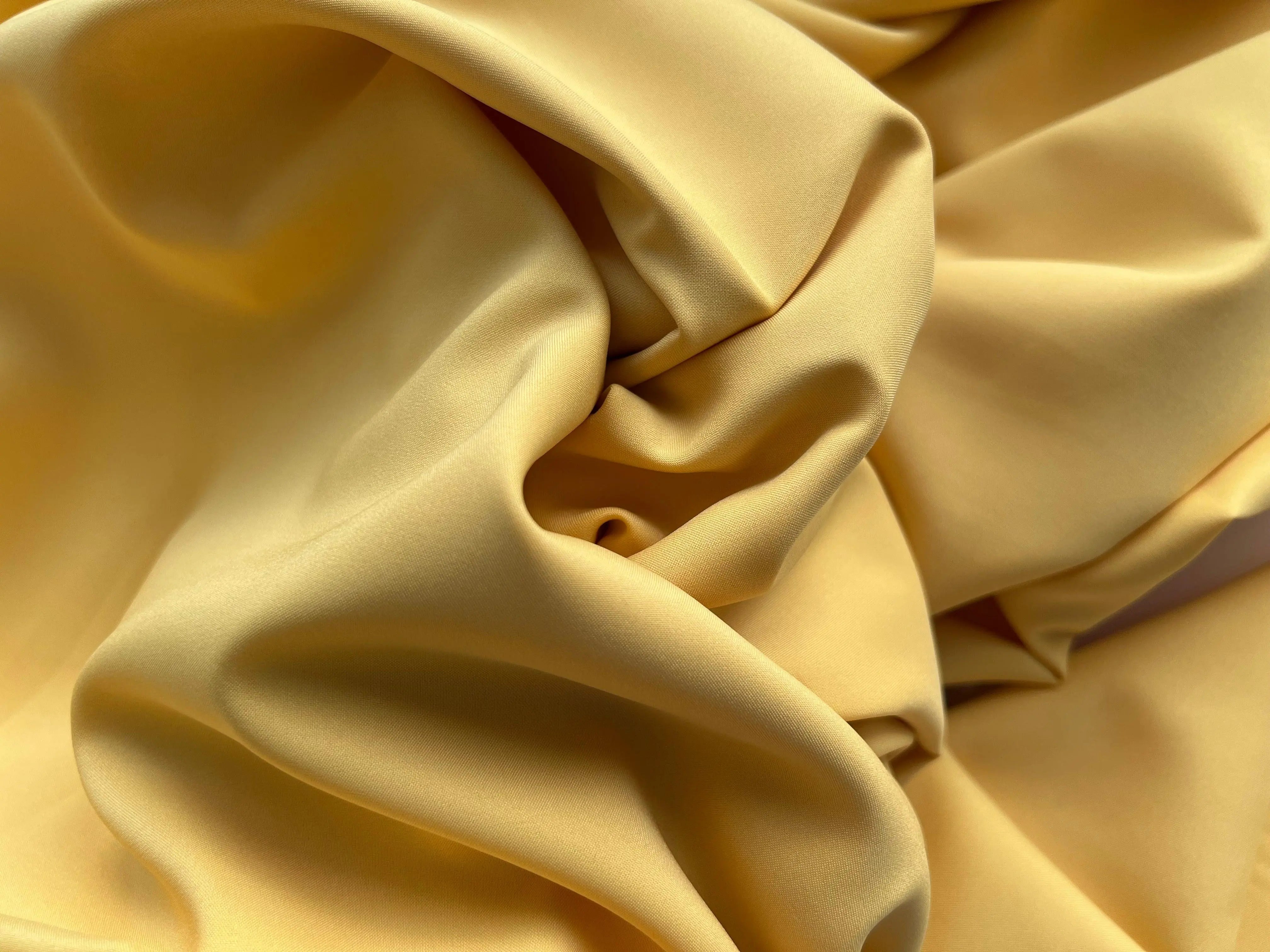 DOUBLURE PONGÉ JAUNE PAILLE - My Little Coupon - tissu - coudre