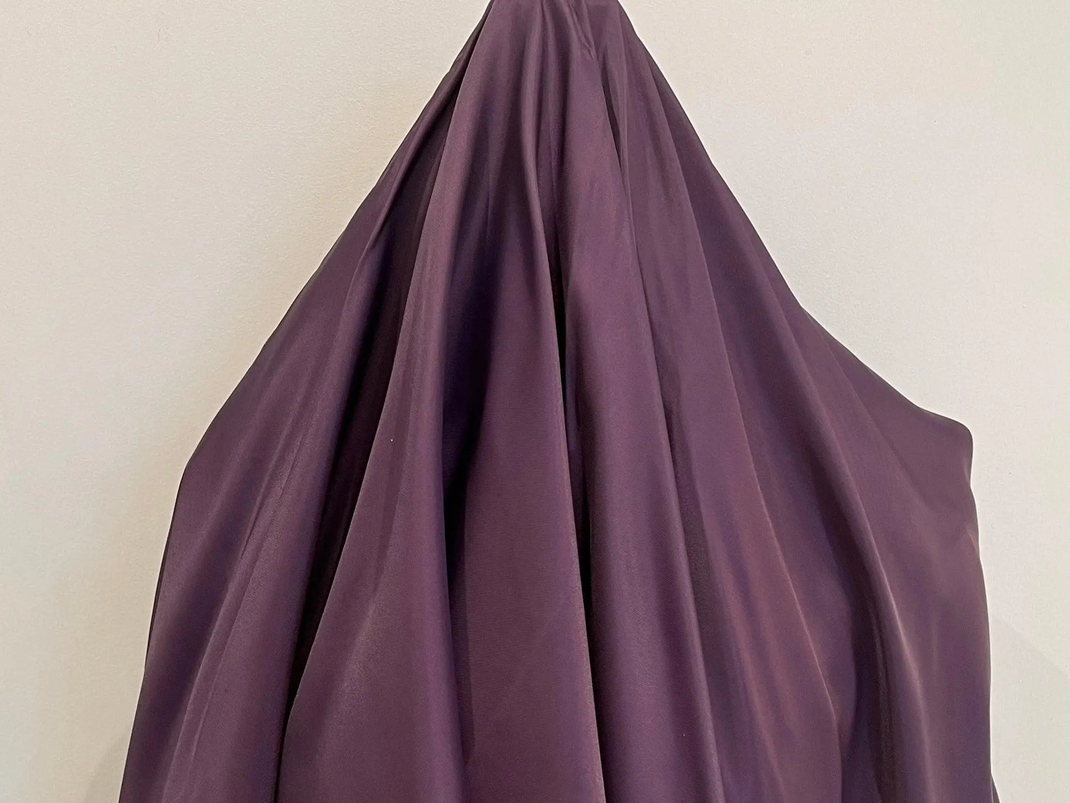 DOUBLURE SATIN 100% VISCOSE VIOLET - coupon de 3 mètres - My Little Coupon - tissu - coudre