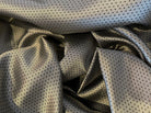 DOUBLURE SATIN FANTAISIE GRIS ARGENT POINTILLÉS TISSÉS - My Little Coupon - tissu - coudre