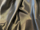 DOUBLURE SATIN FANTAISIE GRIS ARGENT POINTILLÉS TISSÉS - My Little Coupon - tissu - coudre