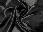 DOUBLURE SATIN MARINE FONCÉ - coupon de 3 mètres - My Little Coupon - tissu - coudre