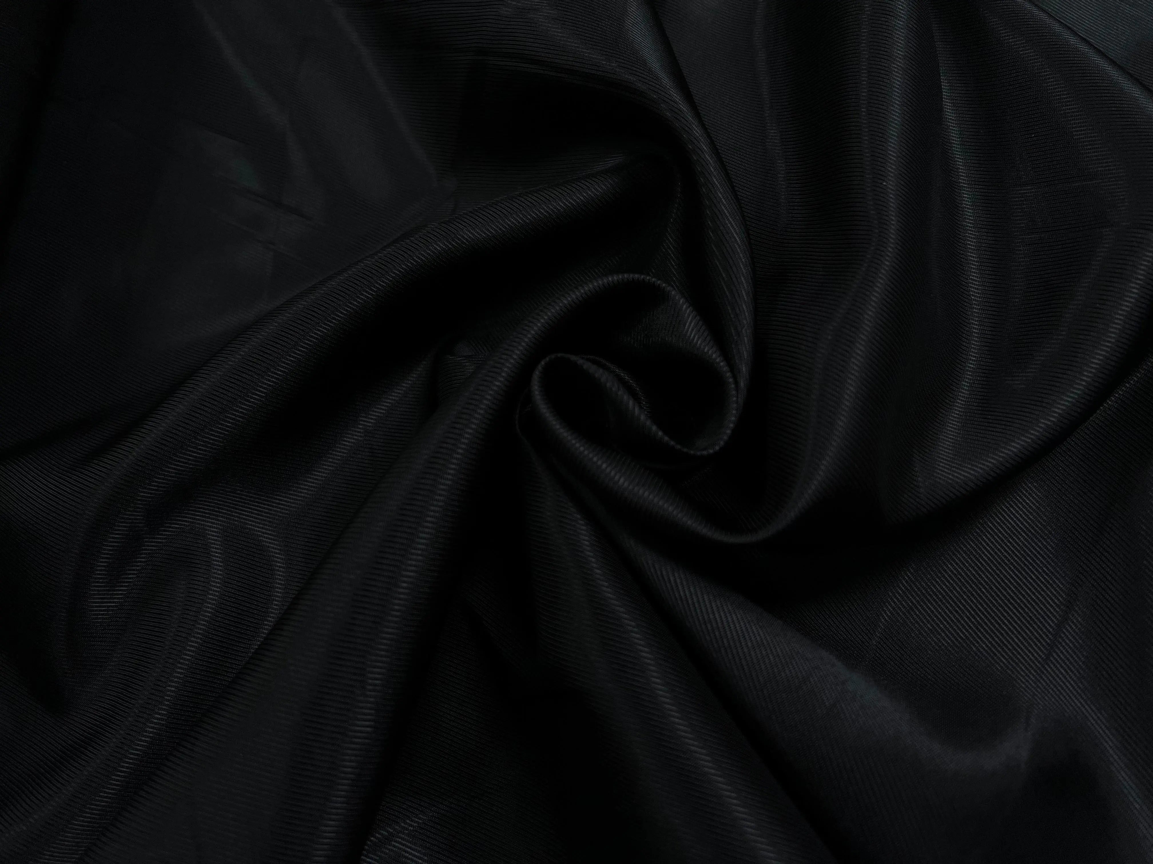DOUBLURE SATIN TWILL VISCOSE NUIT PROFONDE - coupon de 3 mètres - My Little Coupon - tissu - coudre