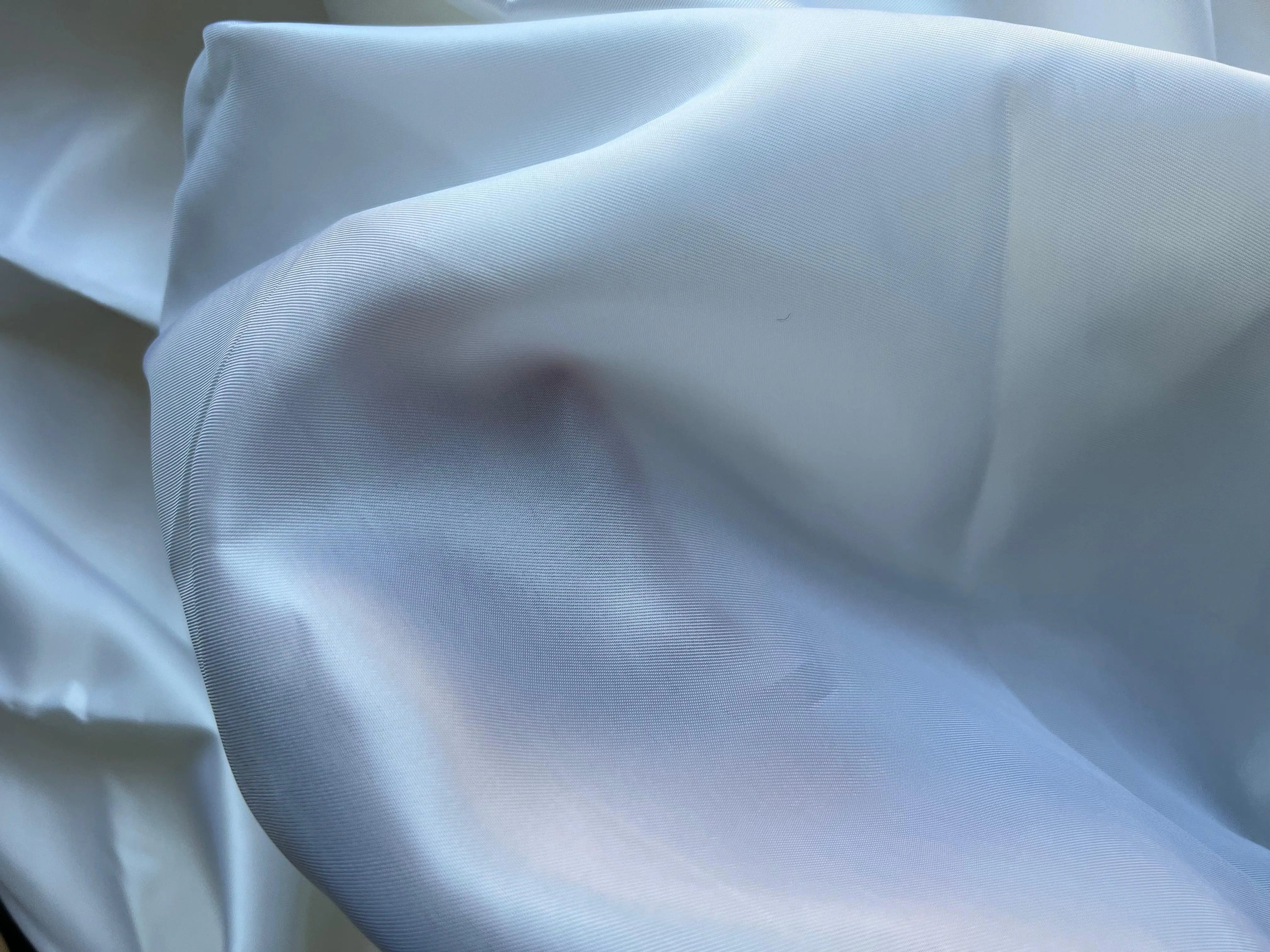 DOUBLURE SATIN VISCOSE BLANC NEIGE - coupon de 3 mètres - My Little Coupon - tissu - coudre