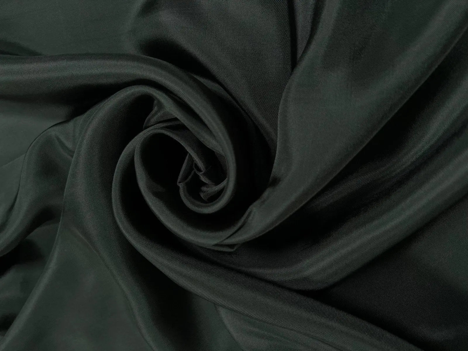DOUBLURE SATIN VISCOSE KAKI FONCÉ SAPIN - My Little Coupon - tissu - coudre
