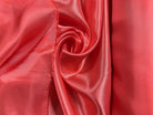DOUBLURE SATIN VISCOSE MANDARINE ACIDULÉE - coupon de 3 mètres - My Little Coupon - tissu - coudre