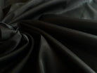 DOUBLURE SATIN VISCOSE NOIR CHINÉ MARRON - coupon de 3 mètres - My Little Coupon - tissu - coudre