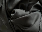 DOUBLURE SATIN VISCOSE NOIR PROFOND QUALITÉ COUTURE - coupon de 3 mètres - My Little Coupon - tissu - coudre