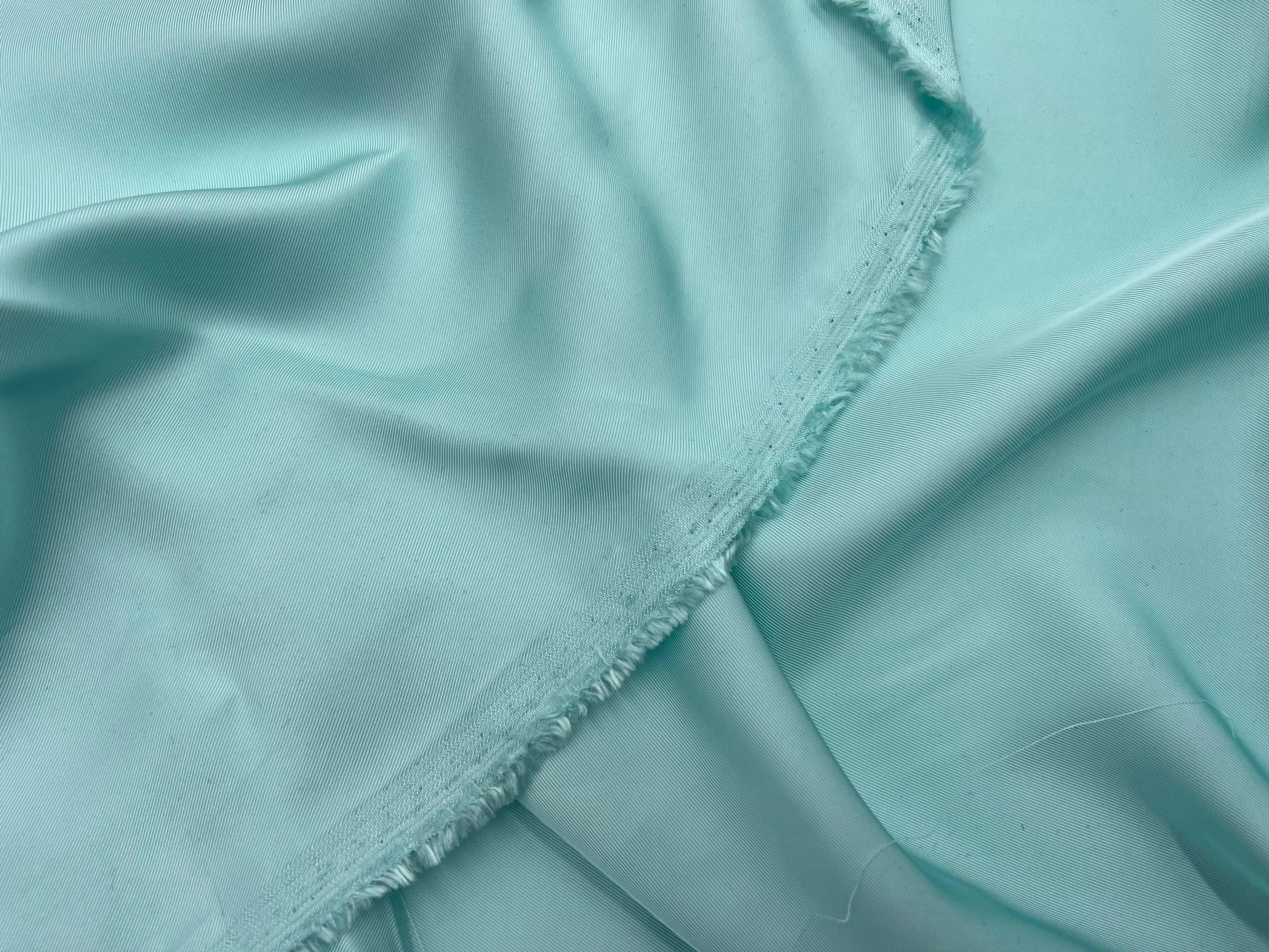 DOUBLURE SATIN VISCOSE VERT JADE - coupon de 3 mètres - My Little Coupon - tissu - coudre