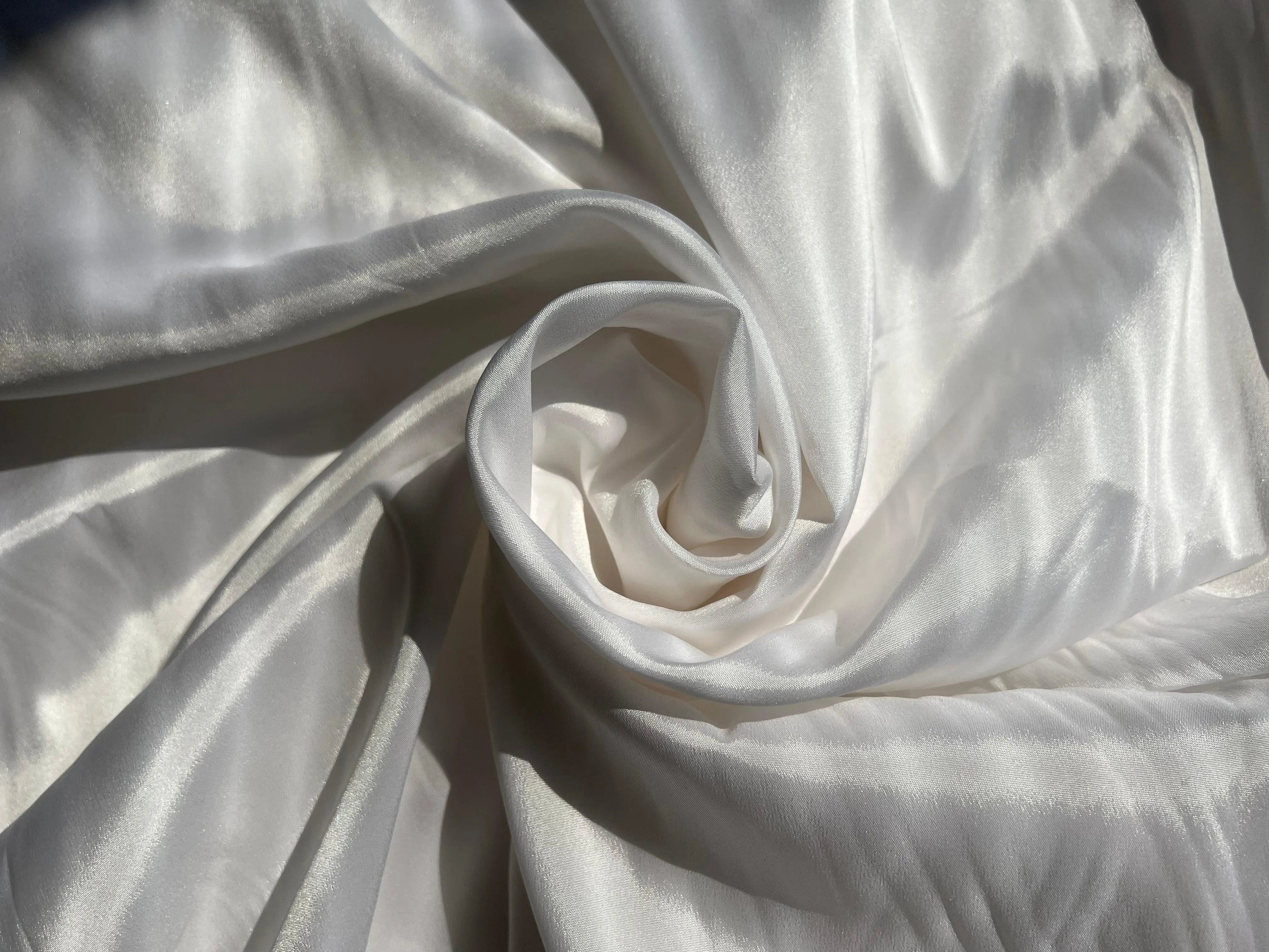 DOUBLURE TAFFETAS BLANC ÉCLATANT - coupon de 3 mètres - My Little Coupon - tissu - coudre