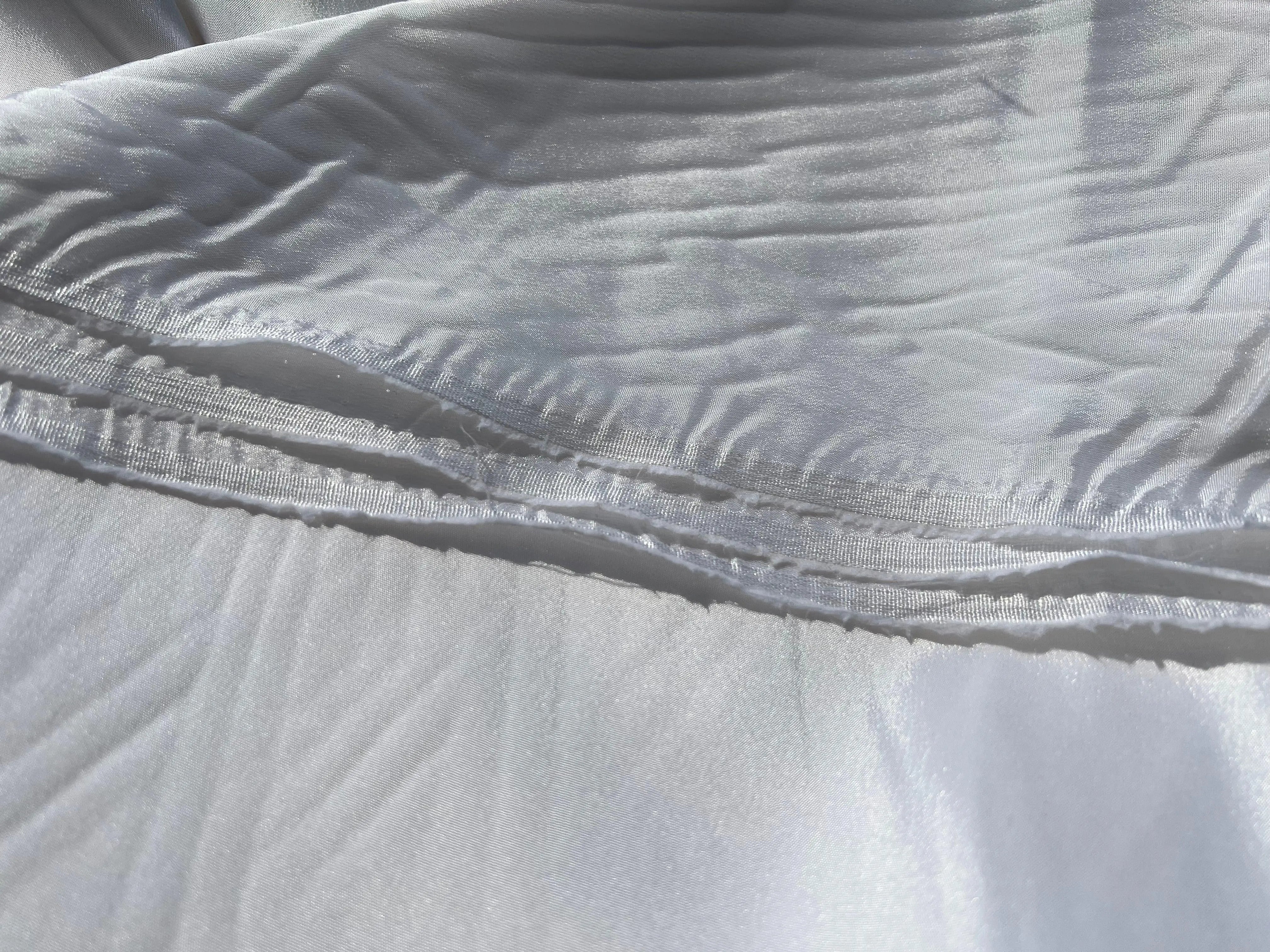 DOUBLURE TAFFETAS BLANC ÉCLATANT - coupon de 3 mètres - My Little Coupon - tissu - coudre
