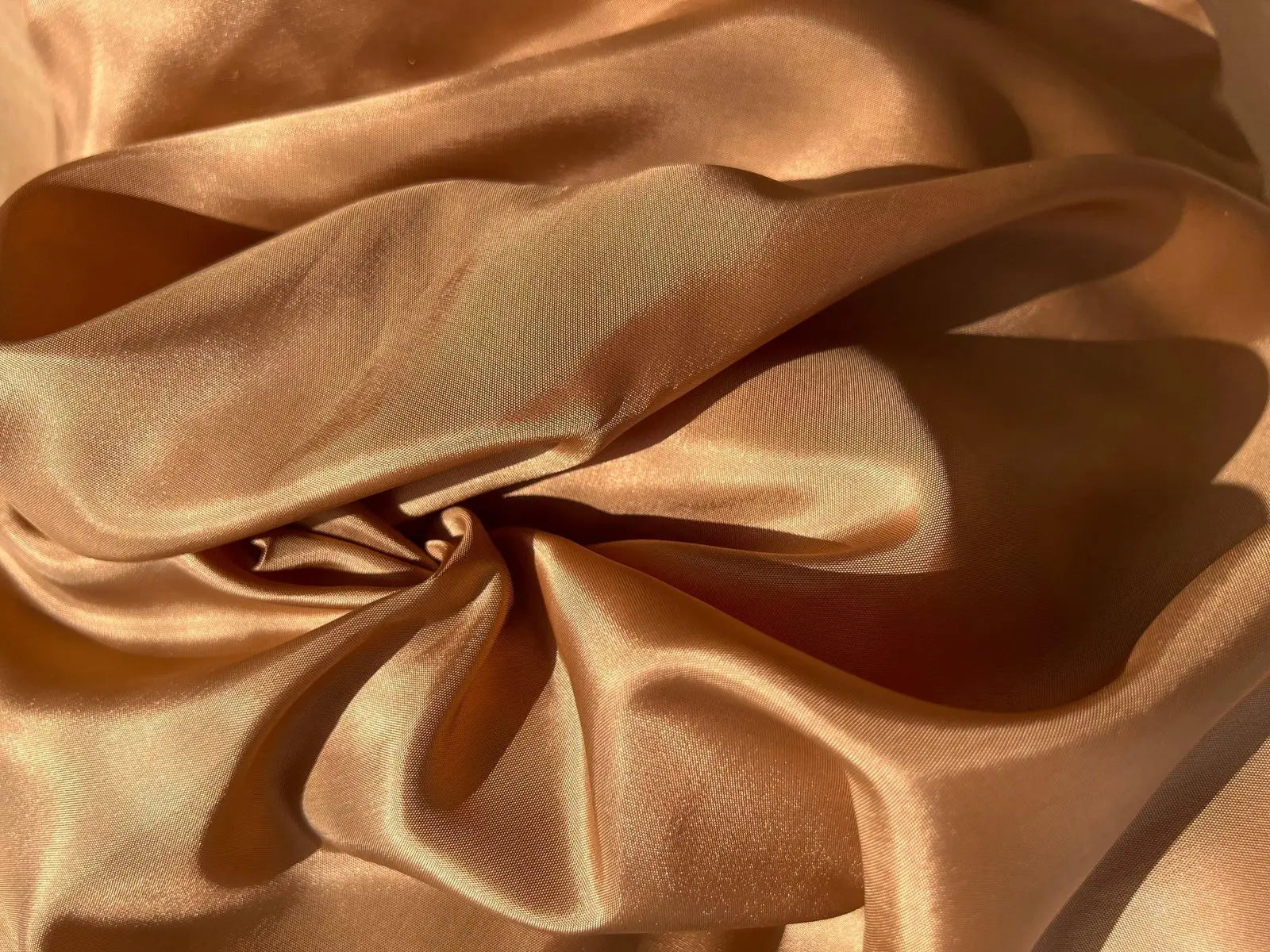 DOUBLURE TAFFETAS CARAMEL - My Little Coupon - tissu - coudre