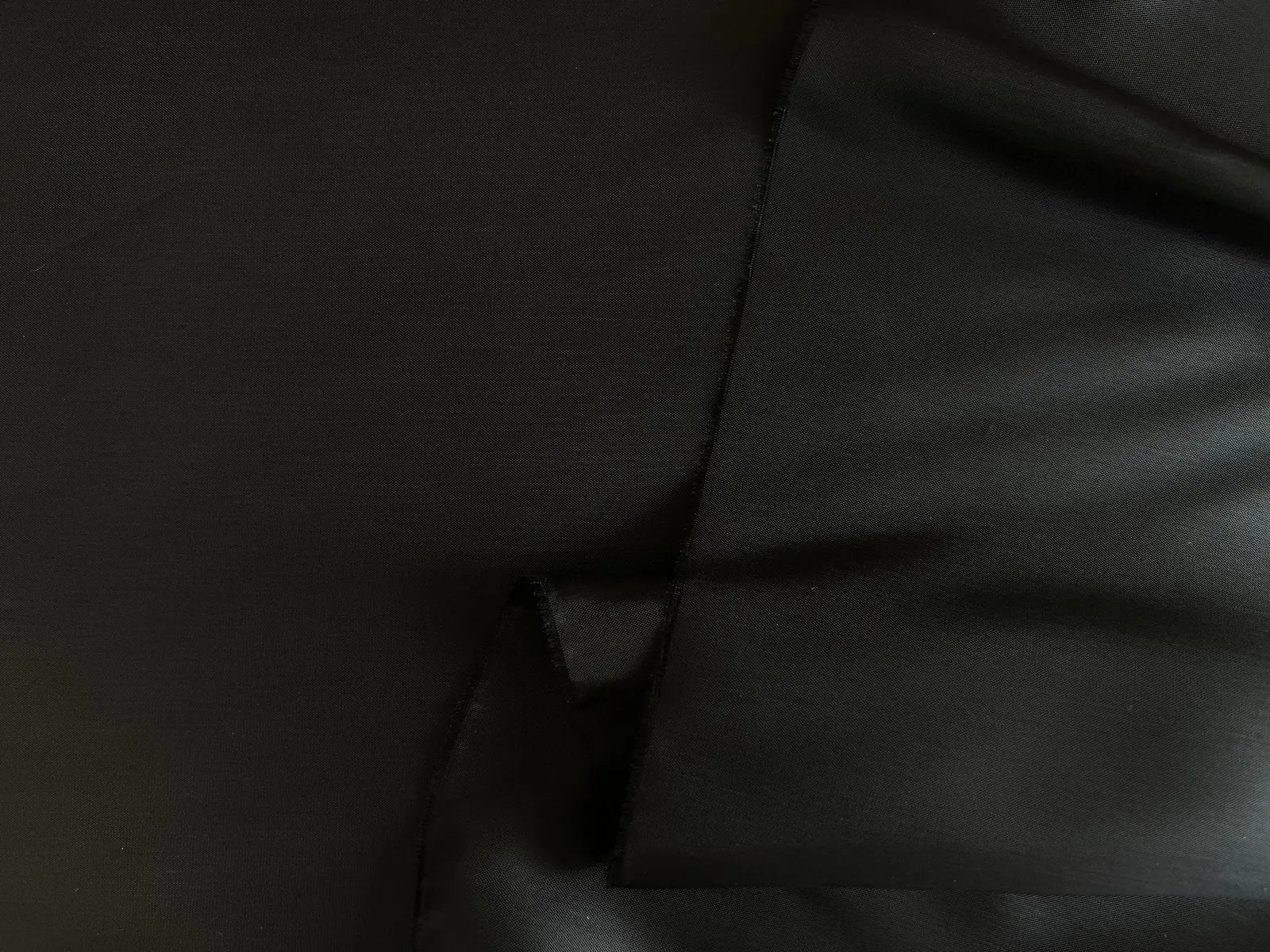DOUBLURE TAFFETAS NOIRE - coupon de tissu de 3 mètres - My Little Coupon - tissu - coudre