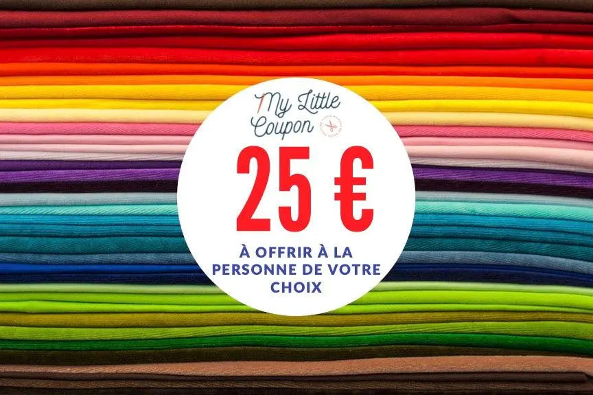 E-Carte Cadeau My Little Coupon - My Little Coupon - tissu - coudre