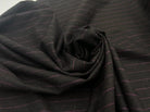 FLANELLE LEGERE RAYURE ROSE ANNÉES FOLLES 97% LAINE - coupon de 3 mètres - My Little Coupon - tissu - coudre