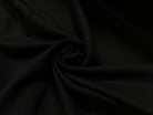 GABARDINE DE LAINE NOIR STRIES FAÇON DRILL - coupon de 3 mètres - My Little Coupon - tissu - coudre