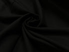 GABARDINE DE LAINE NOIR STRIES FAÇON DRILL - coupon de 3 mètres - My Little Coupon - tissu - coudre