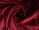 GABARDINE DE LAINE ROUGE LIE DE VIN 50% LAINE - coupon de 3 mètres - My Little Coupon - tissu - coudre