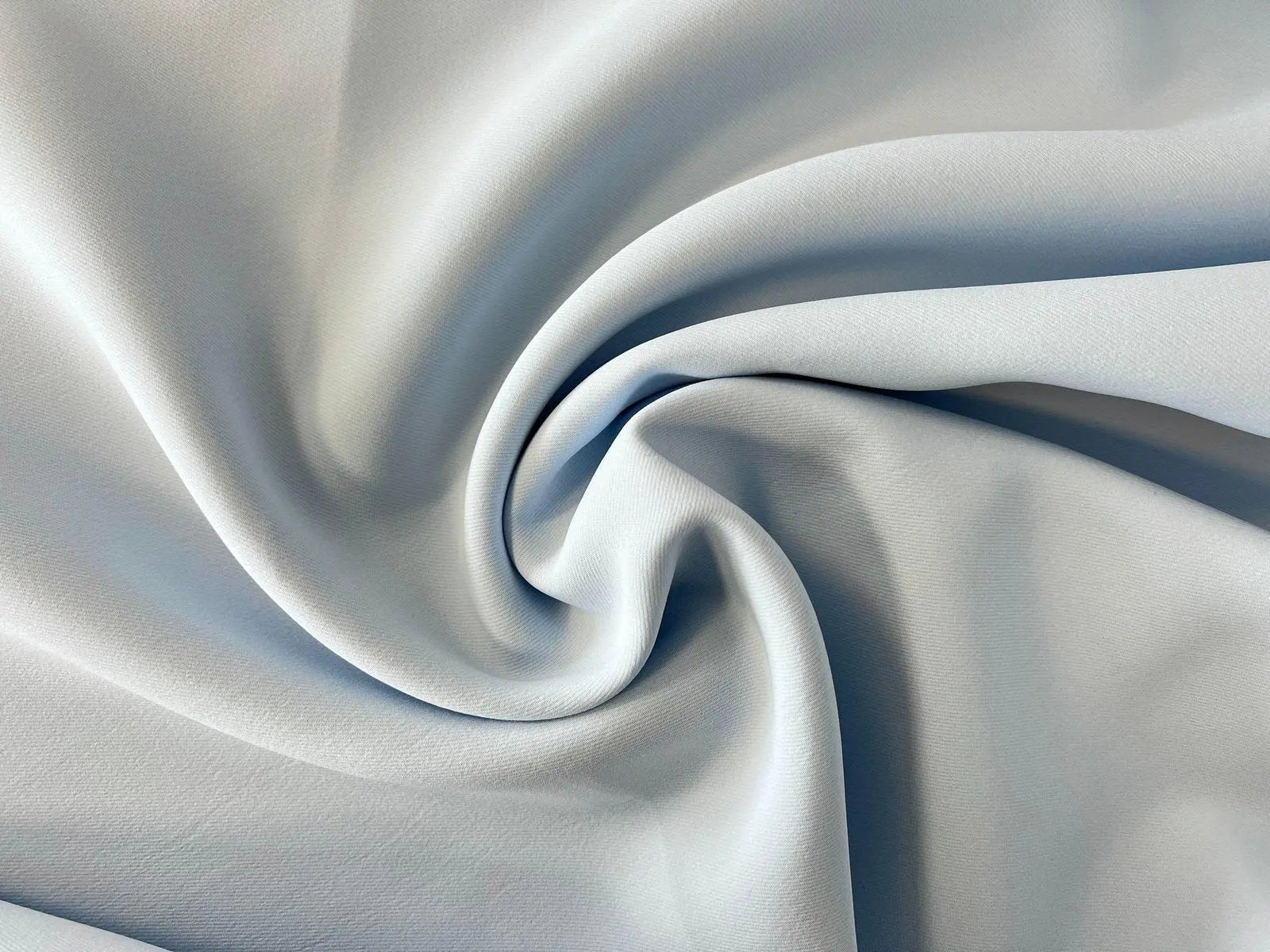 GABARDINE POLYESTER PRESTIGE BLEU LAYETTE - My Little Coupon - tissu - coudre