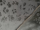 JACQUARD SATINÉ KAKI FLEURS - My Little Coupon - tissu - coudre