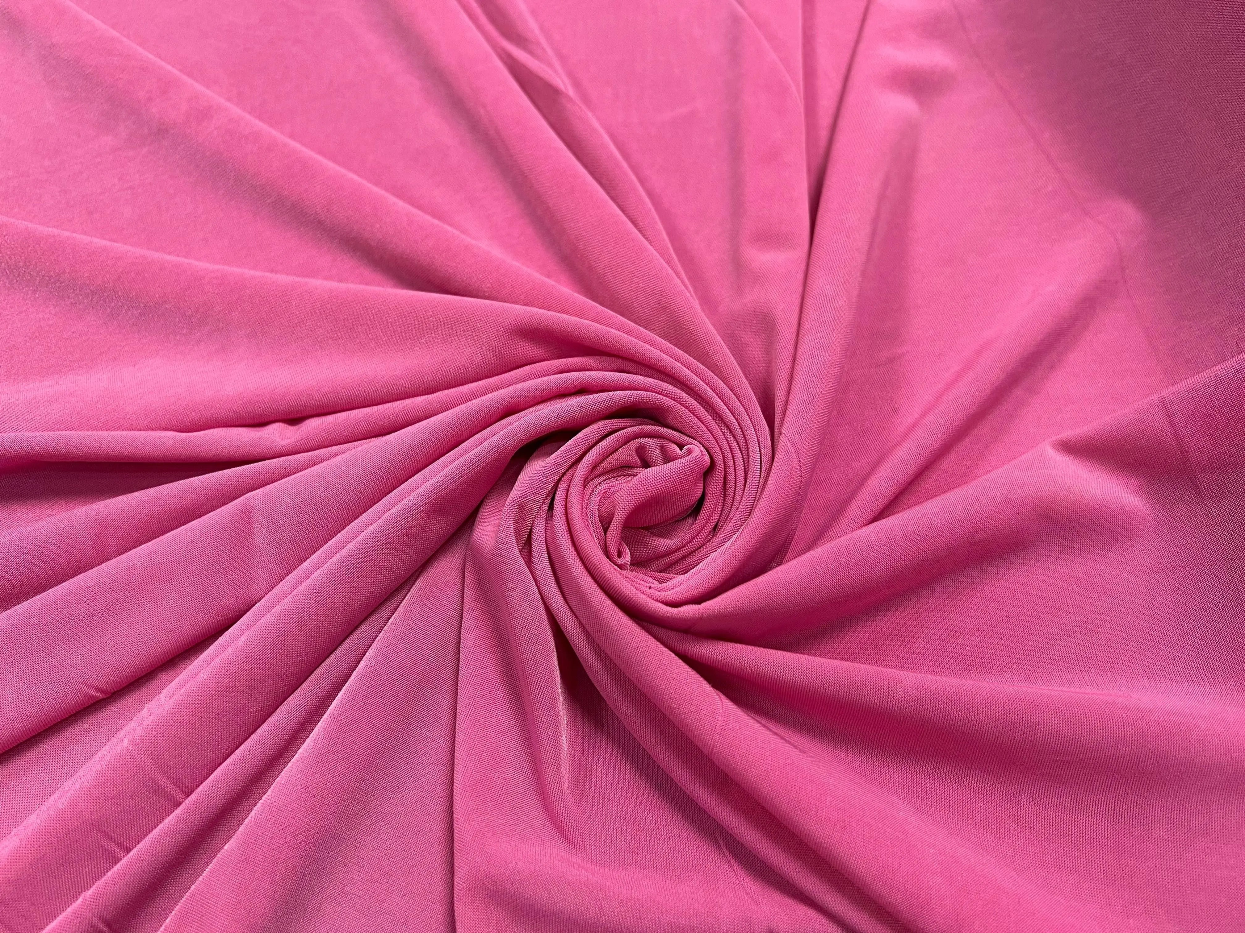 JERSEY VISCOSE STRETCH FUSCHIA - My Little Coupon - tissu - coudre
