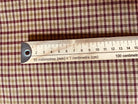 LAINAGE CARREAUX EXTENSIBLES BEIGES ET BORDEAUX 98% LAINE - My Little Coupon - tissu - coudre