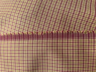 LAINAGE CARREAUX EXTENSIBLES BEIGES ET BORDEAUX 98% LAINE - My Little Coupon - tissu - coudre