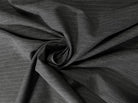 LAINAGE FIN GRIS ANTHRACITE RAYURES HORIZONTALES - My Little Coupon - tissu - coudre