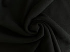 LAINAGE MANTEAU MOLLETON DE LAINE NOIR - My Little Coupon - tissu - coudre