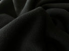 LAINAGE MANTEAU MOLLETON DE LAINE NOIR - My Little Coupon - tissu - coudre
