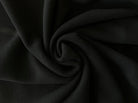 LAINAGE MANTEAU MOLLETON DE LAINE NOIR - My Little Coupon - tissu - coudre