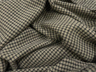 LAINAGE MANTEAU NID D'ABEILLE NOIR ET BEIGE - My Little Coupon - tissu - coudre