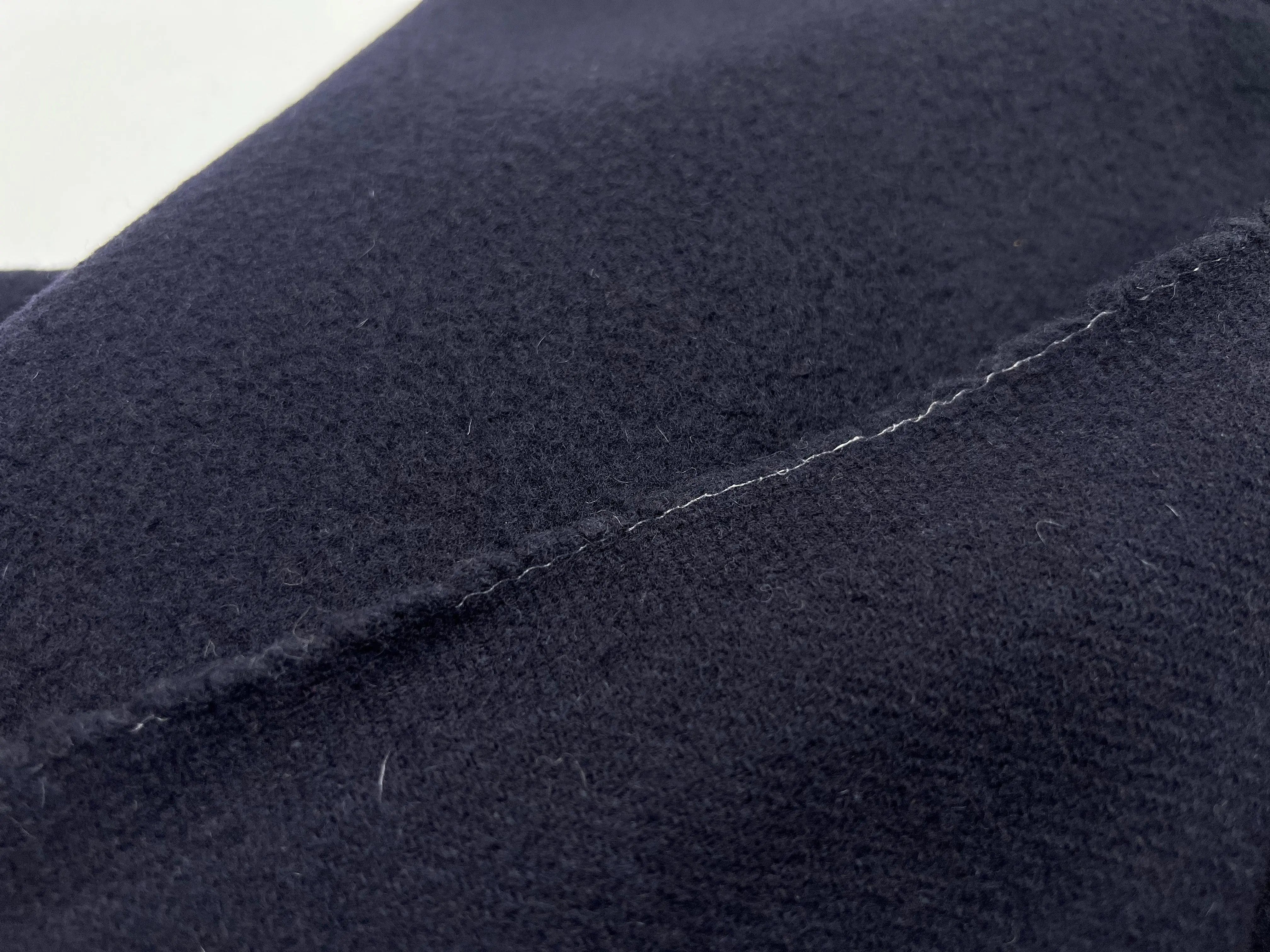 LAINAGE MANTEAU TOUT DOUX NAVY BLUE - My Little Coupon - tissu - coudre
