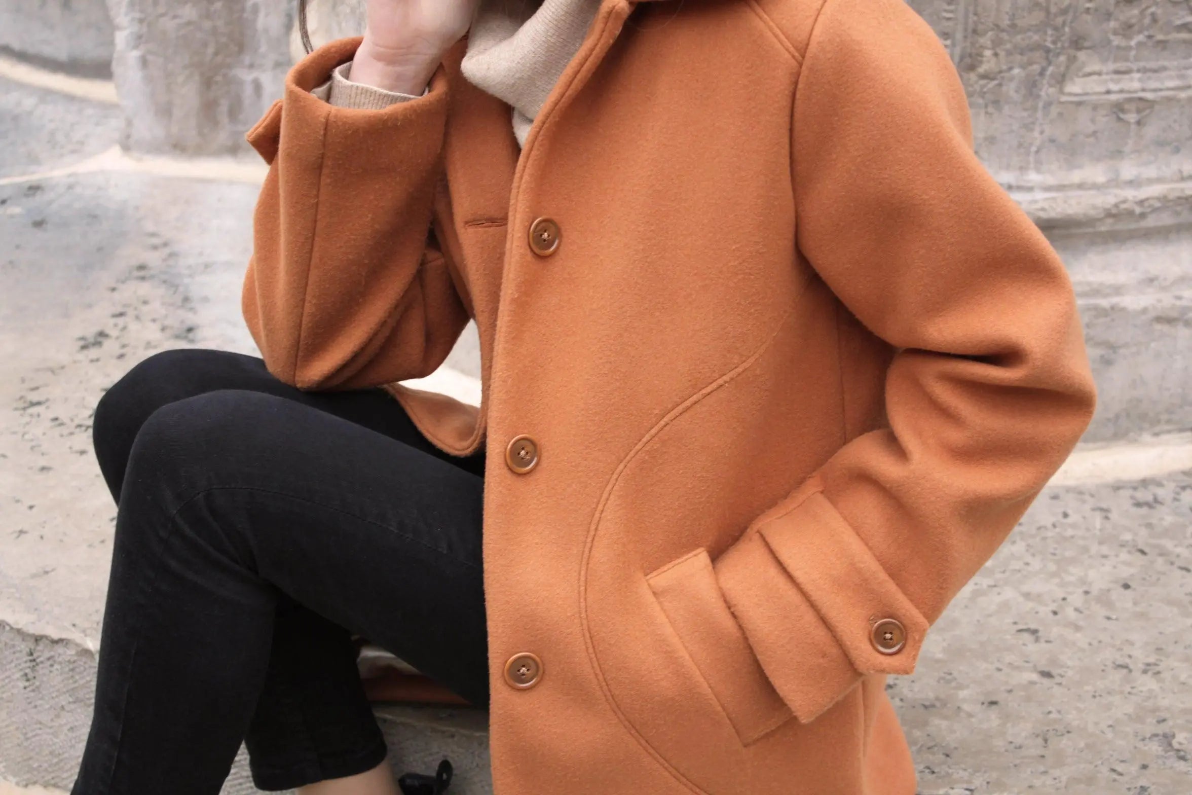 Le manteau Oana - Cha' coud - - My Little Coupon - tissu - coudre
