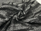 MAILLE JACQUARD BICOLORE MOTIF CHEVRONS - My Little Coupon - tissu - coudre