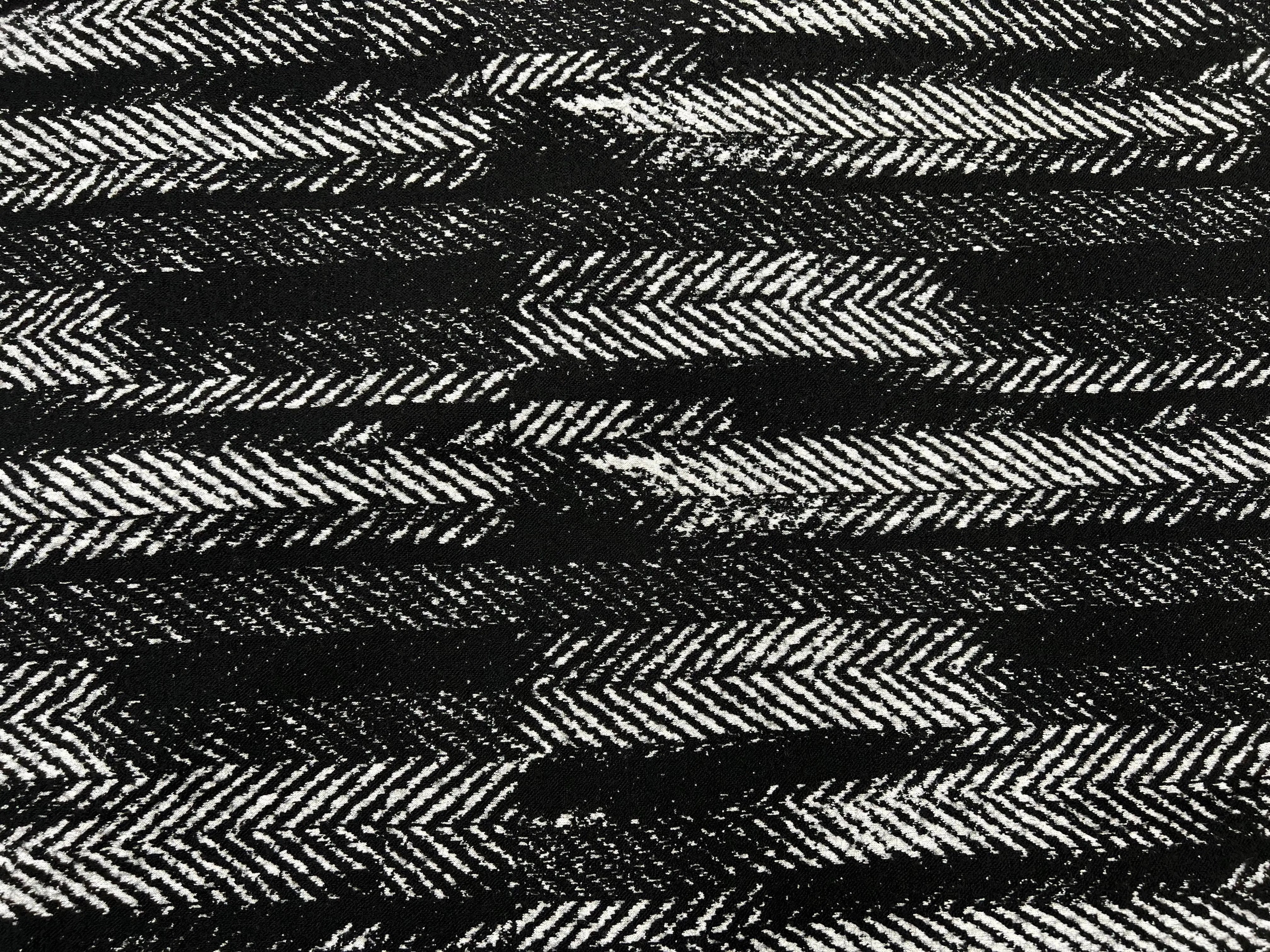 MAILLE JACQUARD BICOLORE MOTIF CHEVRONS - My Little Coupon - tissu - coudre