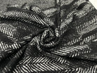 MAILLE JACQUARD BICOLORE MOTIF CHEVRONS - My Little Coupon - tissu - coudre