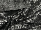 MAILLE JACQUARD BICOLORE MOTIF CHEVRONS - My Little Coupon - tissu - coudre