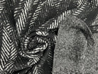 MAILLE JACQUARD BICOLORE MOTIF CHEVRONS - My Little Coupon - tissu - coudre