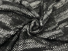MAILLE JACQUARD BICOLORE MOTIF CHEVRONS - My Little Coupon - tissu - coudre
