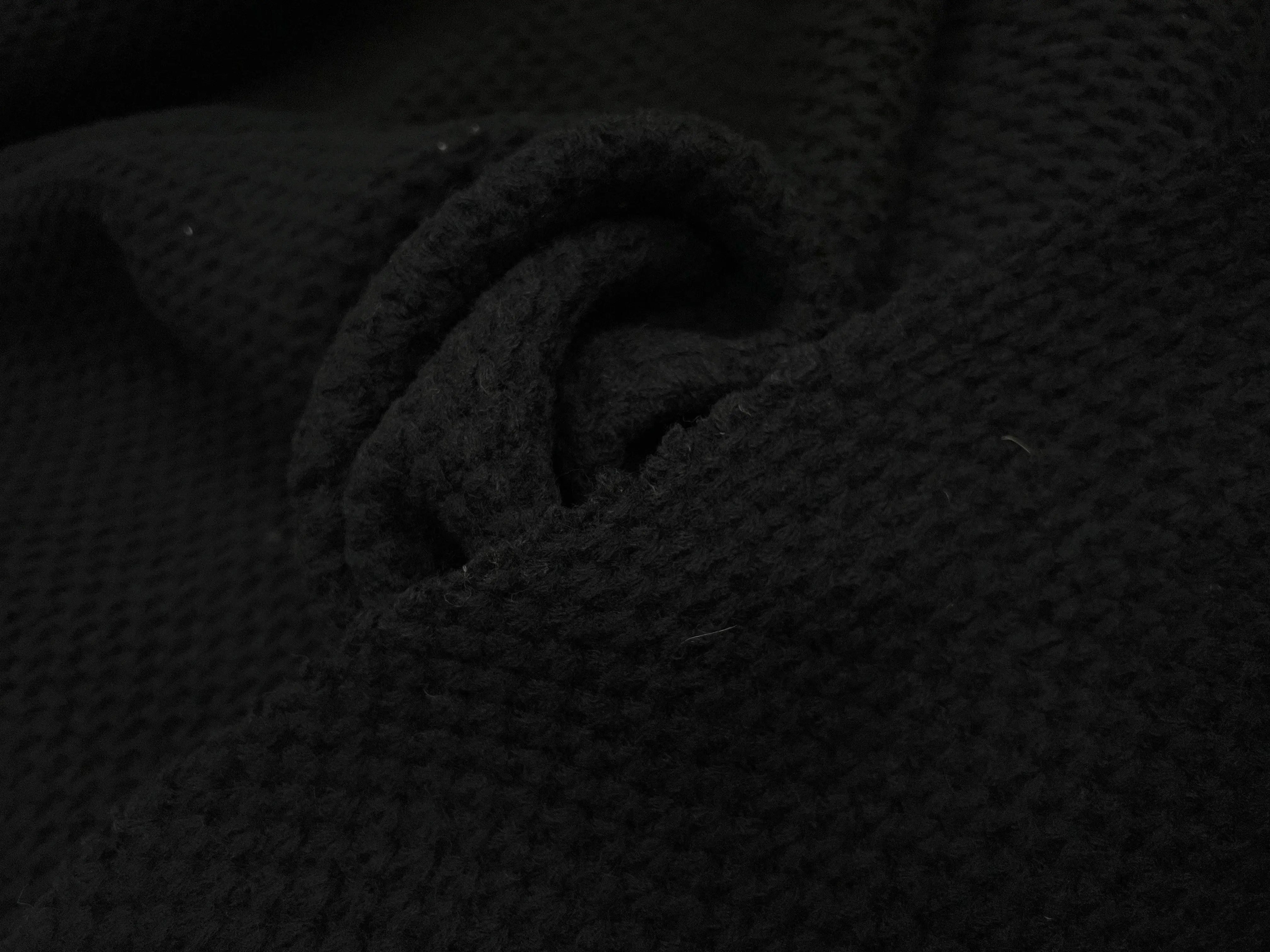 MAILLE TRICOT STRIPES NOIRES - My Little Coupon - tissu - coudre