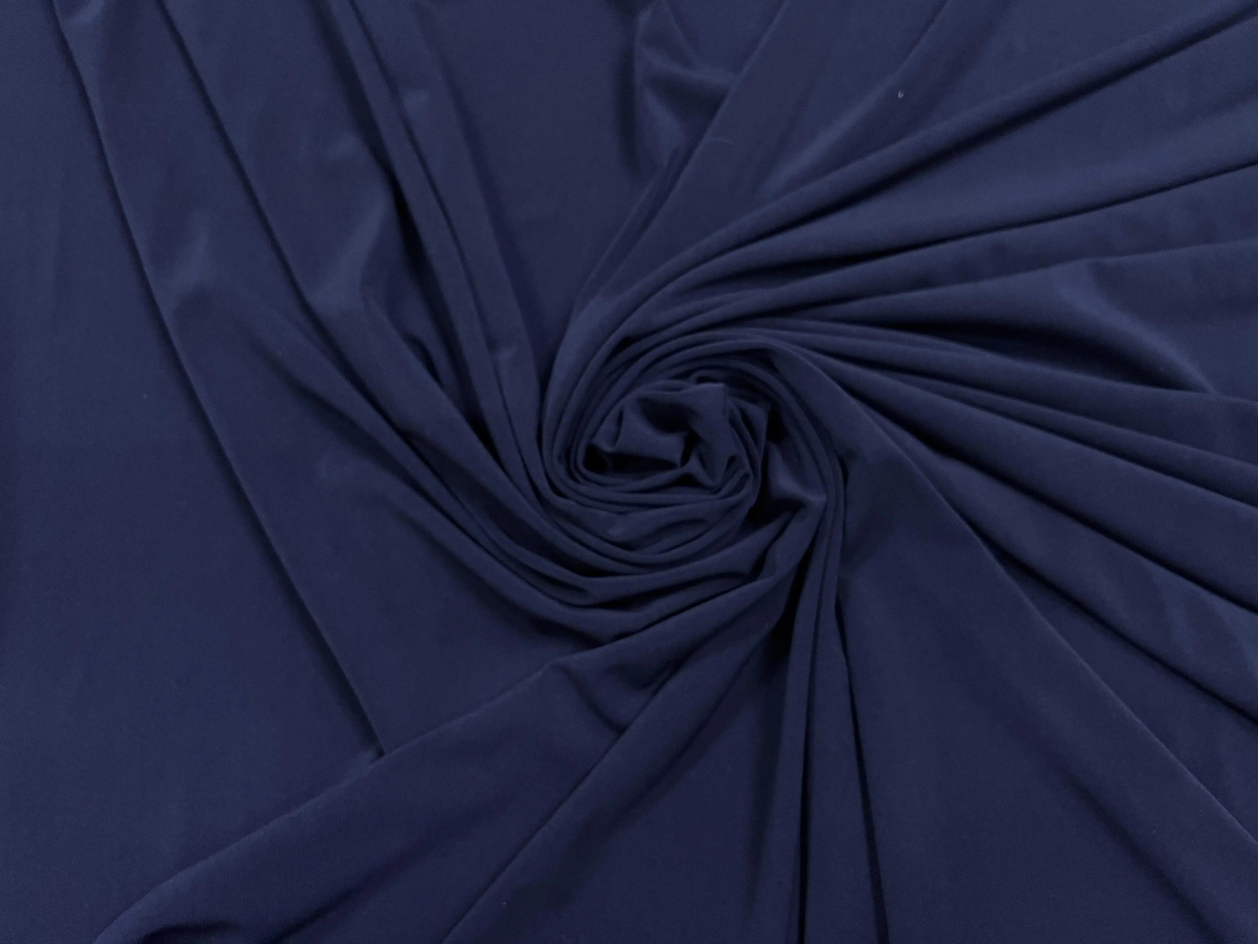 MAILLE VISCOSE POLYAMIDE MARINE - coupon de 3 mètres - My Little Coupon - tissu - coudre