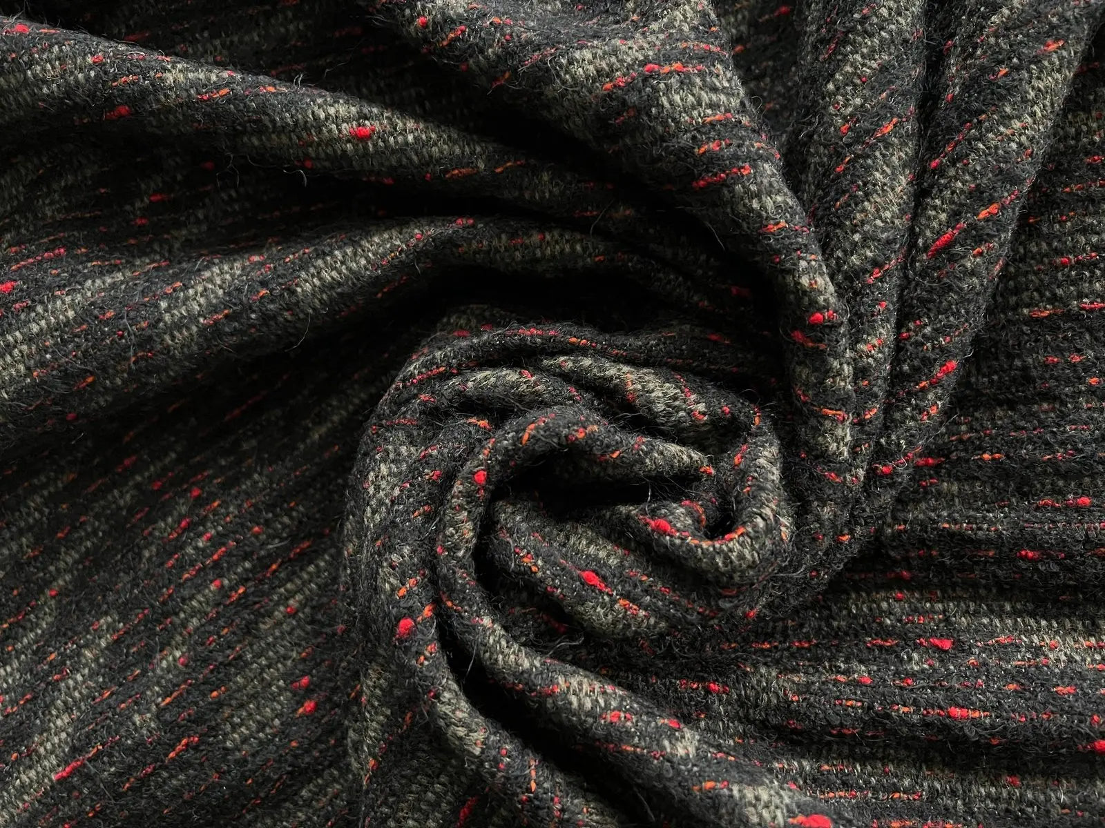 MANTEAU BOUCLETTE FLAMMÉ - coupon de tissu de 3 mètres - My Little Coupon - tissu - coudre