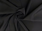 OTTOMAN NOIR 100% VISCOSE - coupon de tissu de 3 mètres - My Little Coupon - tissu - coudre